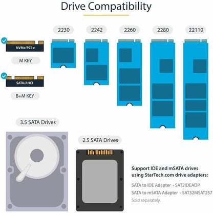 DUPLICATEUR ET EFFACEUR AUTONOME M.2 SATA M.2 NVME HDD/SSD