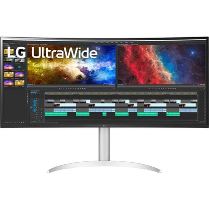 LG Ultrawide 38WP85C-W 38\" Class UW-QHD+ Curved Screen LCD Monitor