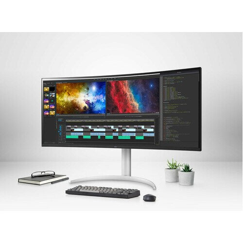 LG Ultrawide 38WP85C-W 38\" Class UW-QHD+ Curved Screen LCD Monitor