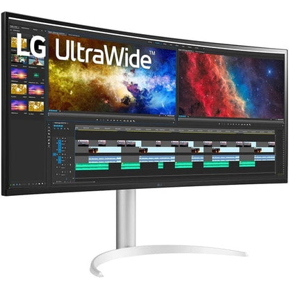 LG Ultrawide 38WP85C-W 38\" Class UW-QHD+ Curved Screen LCD Monitor