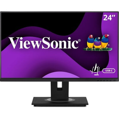 Écran Viewsonic 24 pouces, dalle IPS, résolution 1920 x 1080 - 23,8 pouces visibles - en