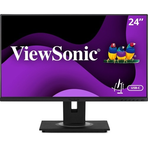 Écran Viewsonic 24 pouces, dalle IPS, résolution 1920 x 1080 - 23,8 pouces visibles - en