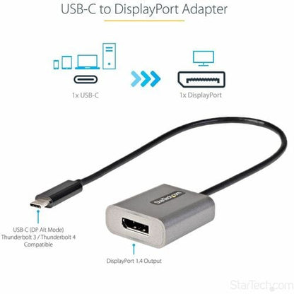 Adaptador USB C a DisplayPort de StarTech.com