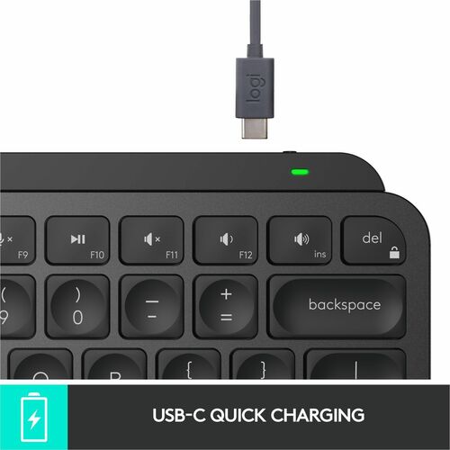 Clavier sans fil rétroéclairé Logitech MX Keys Mini, minimaliste et compact