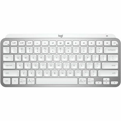 Logitech MX Keys Mini (gris pâle) - Connectivité sans fil - Bluetooth