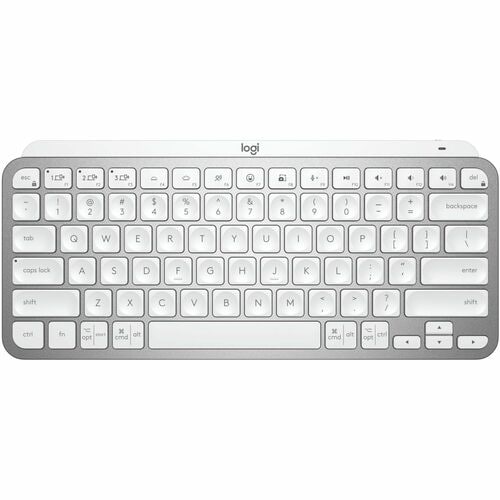 Logitech MX Keys Mini (gris pâle) - Connectivité sans fil - Bluetooth