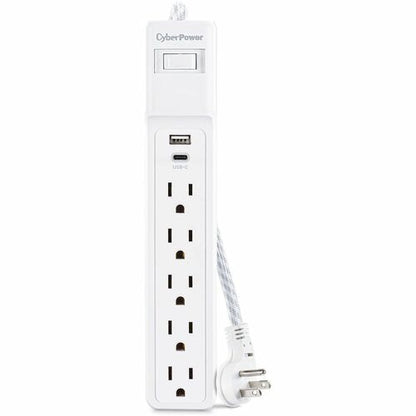 Cyber Power CyberPower P504UC 5-Outlets Surge Suppressor/Protector - 5