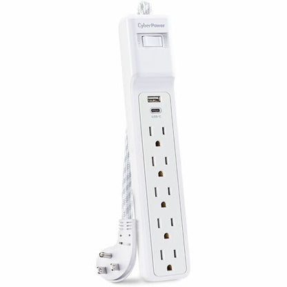 Cyber Power CyberPower P504UC 5-Outlets Surge Suppressor/Protector - 5