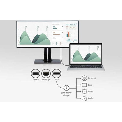 Monitor LED curvo ViewSonic ColorPro VP3881a de 38" UW-QHD+ - 21:9