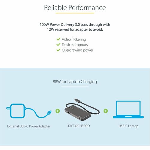 ADAPTADOR MULTIPUERTO USB-C 4K HDMI 100W PD 3.0 PASO A TRAVÉS/SD+MICROSD