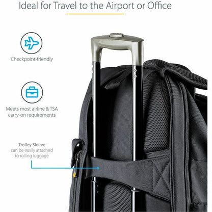 StarTech.com 15.6" Laptop Backpack w/ Removable Ac