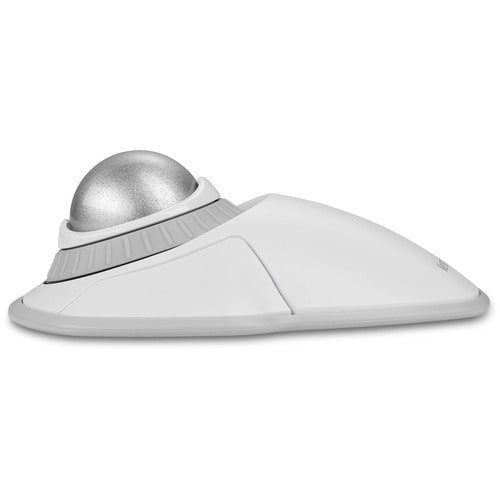 Ratón inalámbrico Kensington Orbit con rueda de desplazamiento - Blanco - Óptico