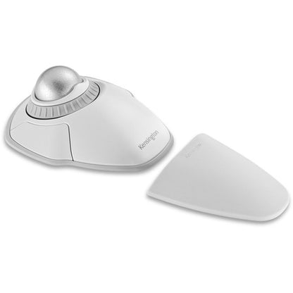 Ratón inalámbrico Kensington Orbit con rueda de desplazamiento - Blanco - Óptico