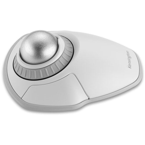 Ratón inalámbrico Kensington Orbit con rueda de desplazamiento - Blanco - Óptico