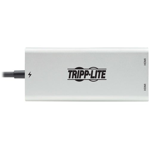 Tripp Lite by Eaton Dual-Monitor Thunderbolt 3 to HDMI Adapter (M/2xF) - 4K 60 Hz, 4:4:4,