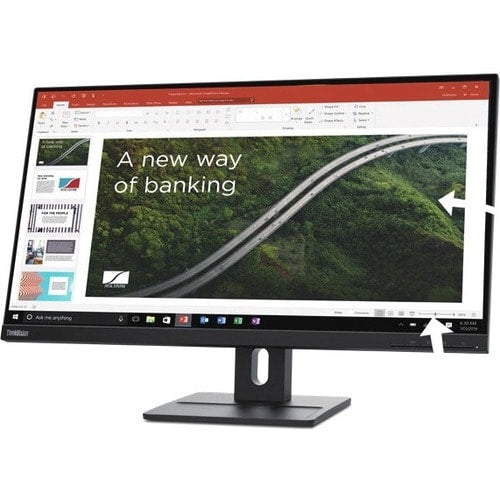 Lenovo ThinkVision E27q-20 27\" Class WQHD LED Monitor - 16:9