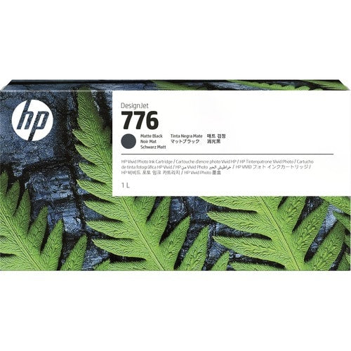 Cartucho de tinta de inyección de tinta original HP 776 - Paquete negro mate - En