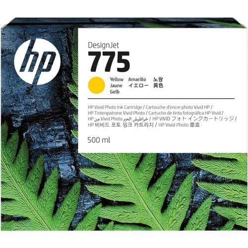 Cartouche d'encre jet d'encre HP 775 d'origine - Pack jaune - Jet d'encre