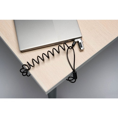 SLIM PORTABLE COMBINATION LOCK FOR STANDARD SLOT