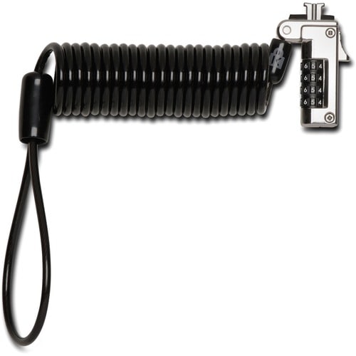 SLIM PORTABLE COMBINATION LOCK FOR STANDARD SLOT