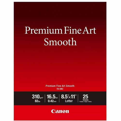 FA-SM2 PREMIUM FINE ART SMOOTH LTR 25SHEET/PKG