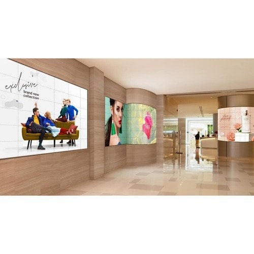 Écran LED d'intérieur ultra-fin LG 1,88 mm LSCB demi-largeur avec connecteurs en cuivre - LCD