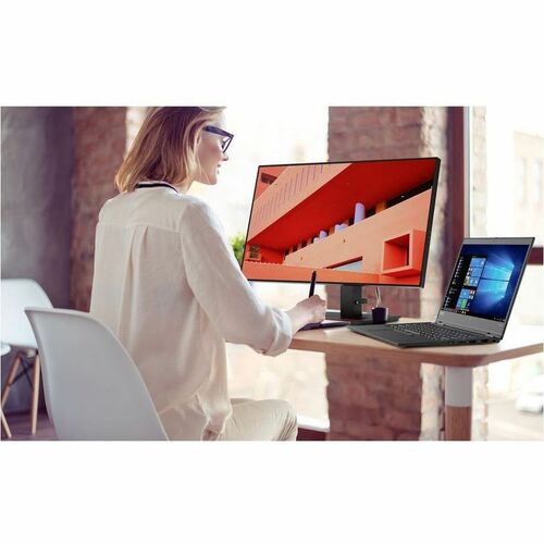 Monitor LED Lenovo L27q-35 de 27" WQHD - 16:9