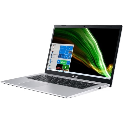 BI A317-53-591M-CA N6000 1,1 Go 8 Go 256 Go 17,3 pouces W11H Argent pur
