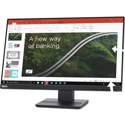 Monitor LED Lenovo ThinkVision E24q-20 de 24" WQHD - 16:9