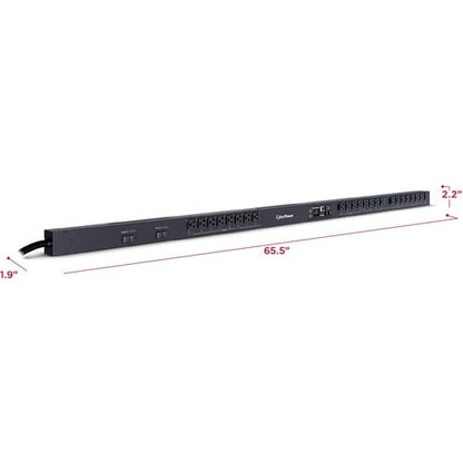 Cyber Power CyberPower 24-Outlets PDU - Switched - NEMA L5-30P - 24 x