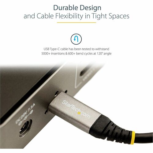 Cable USB C StarTech.com de 1 m y 90 cm, 10 Gbps, con certificación USB-IF, USB 3.1 tipo C