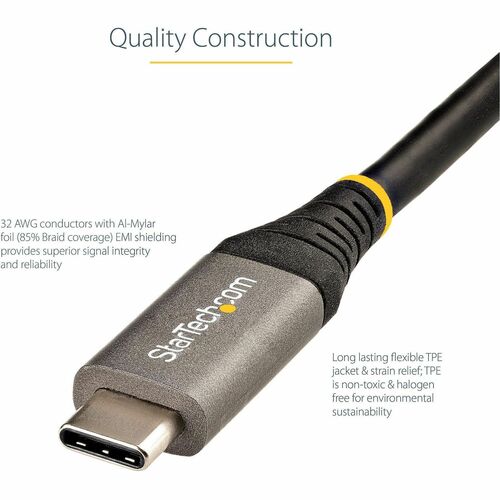 Cable USB C StarTech.com de 1 m y 90 cm, 10 Gbps, con certificación USB-IF, USB 3.1 tipo C