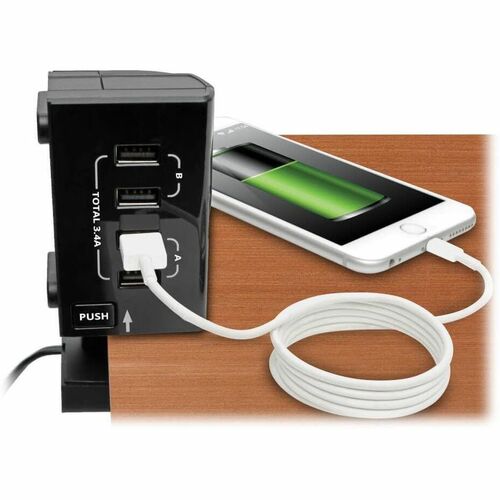 Tripp Lite by Eaton Safe-IT TLP68UBAM 10-Outlets Surge Suppressor/Prot