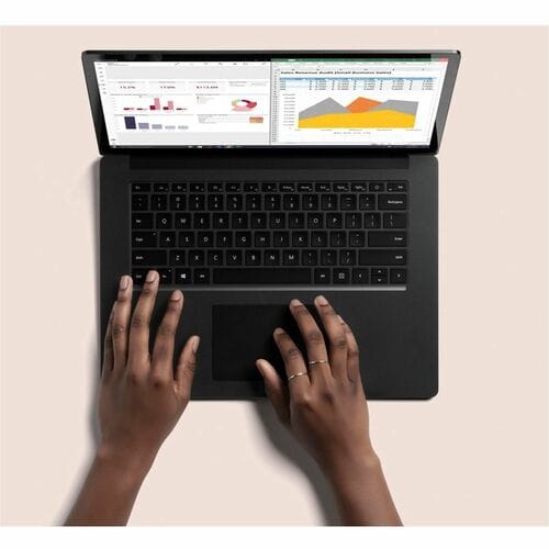 Ordinateur portable Surface 4 13 pouces R7/16/512 cm SC HDWR COMM NOIR
