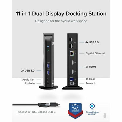 Station d'accueil enfichable pour ordinateur portable