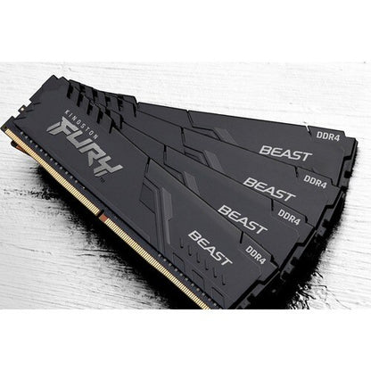 32GB 3600MHZ DDR4 CL17 DIMM KIT OF 4 FURY BEAST BLACK