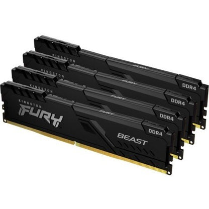 32GB 3600MHZ DDR4 CL17 DIMM KIT OF 4 FURY BEAST BLACK