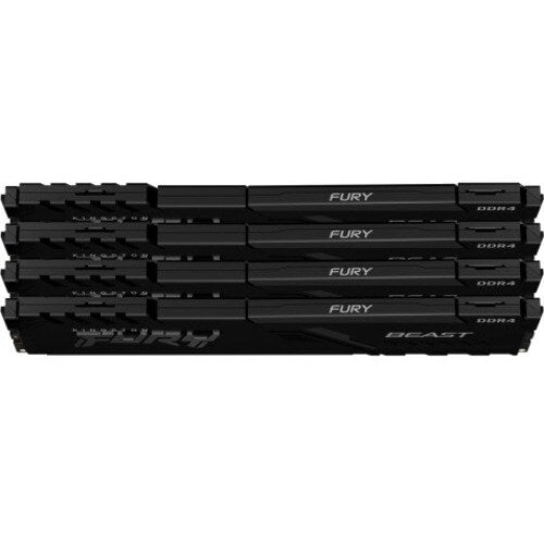 32GB 3600MHZ DDR4 CL17 DIMM KIT OF 4 FURY BEAST BLACK
