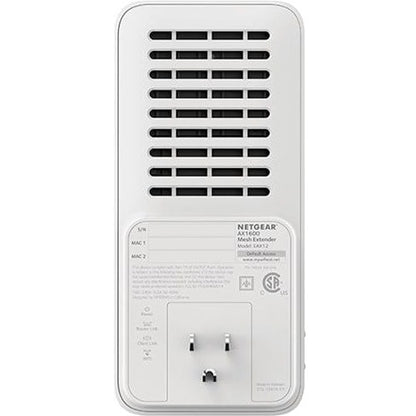 EXTENSOR DE MALLA WIFI DE 4 FLUJOS AX1600 DE 6 PUERTAS