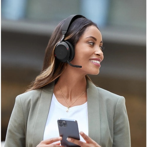 Jabra Evolve2 75 Wireless On-ear Stereo Headset