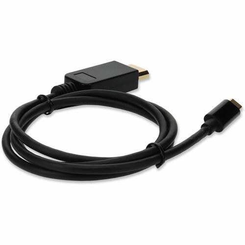 AddOn 6ft USB 3.1 (C) Male to DisplayPort Male Black Cable