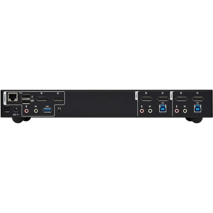 Commutateur KVM double écran DisplayPort 2 ports 4K 60 Hz USB 3.2 Gen 1