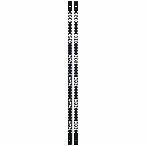 Tripp Lite by Eaton SRVRTBAR45SGL Mounting Bracket for Rack Enclosure, PDU - Black - 2