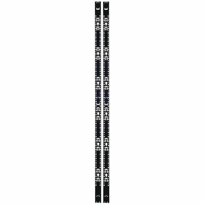 Tripp Lite by Eaton SRVRTBAR45SGL Mounting Bracket for Rack Enclosure, PDU - Black - 2