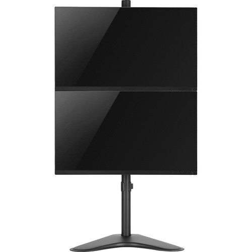 SUPPORT DE BUREAU POUR MONITEUR À DOUBLE EMPILAGE 13-32 PO INCLINABLE PIVOTANT ROTATIF