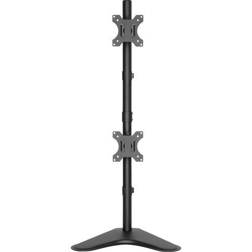 SUPPORT DE BUREAU POUR MONITEUR À DOUBLE EMPILAGE 13-32 PO INCLINABLE PIVOTANT ROTATIF
