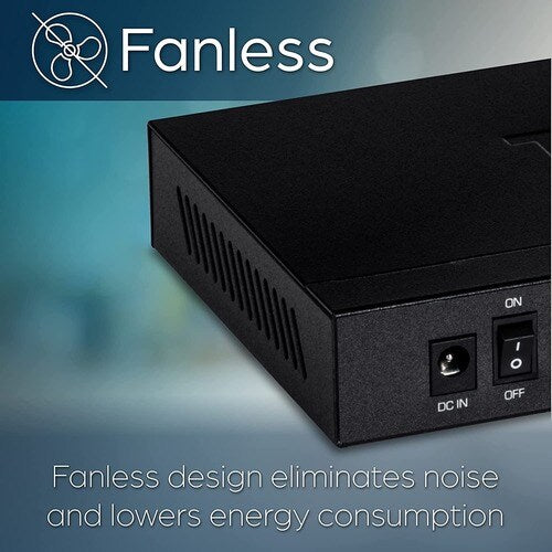 Switch PoE+ de 8 puertos no administrado de 2.5G