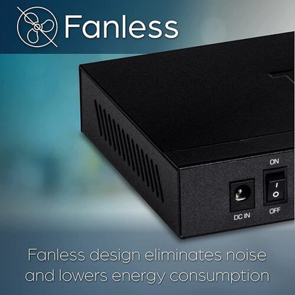 Switch PoE+ de 8 puertos no administrado de 2.5G