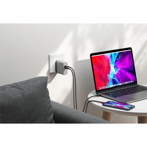 Adaptateur secteur Alogic - 68 W - Gris