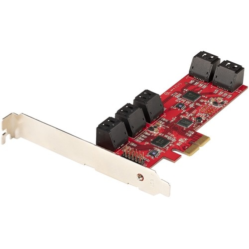 Carte d'extension SATA PCIE 10 ports 6 Gbit/s ASM1062